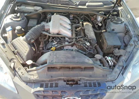 2012 Hyundai Genesis Coupe 3.8L from USA, damaged, VIN KMHHU6KH2CU076700